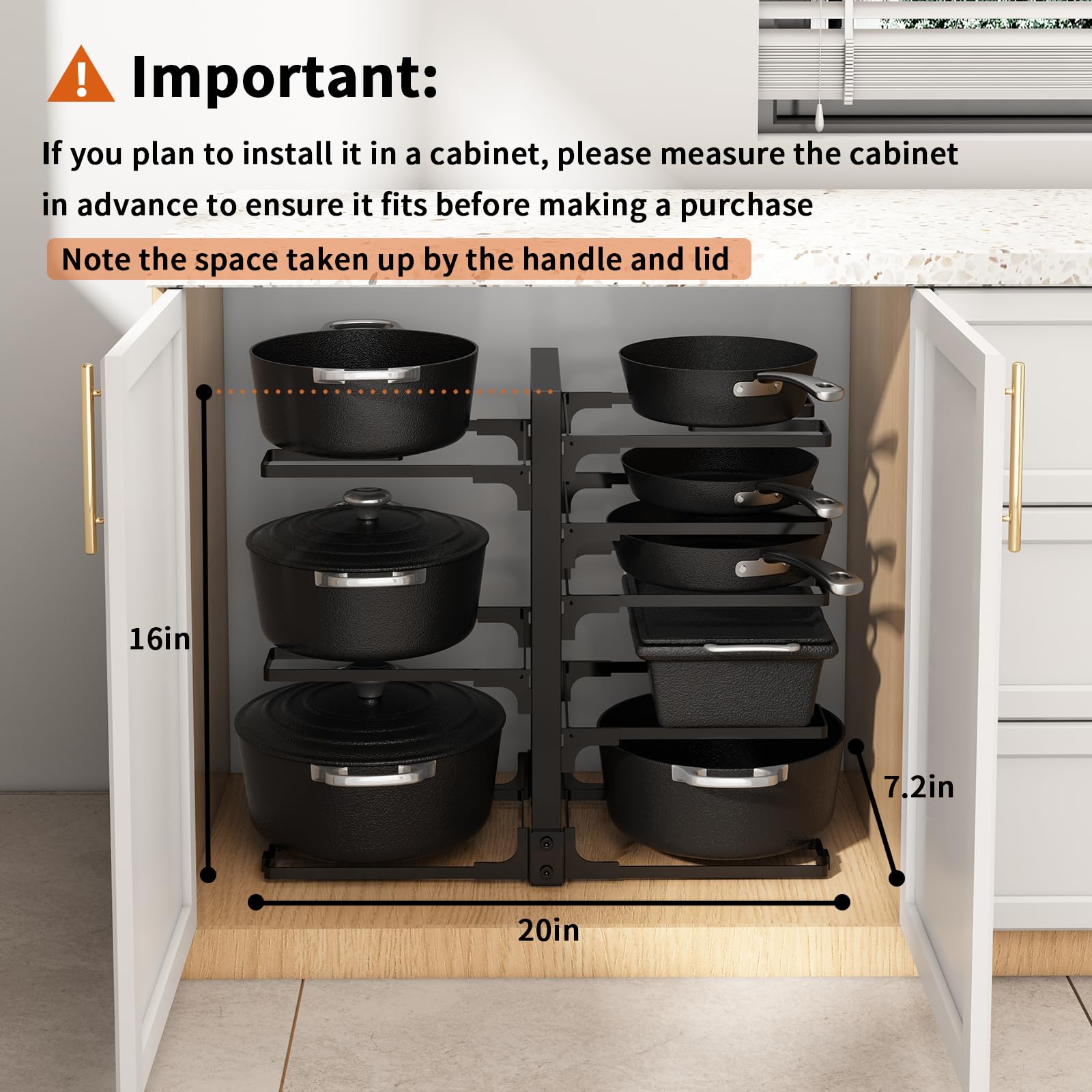 Fovkdcvw sleek black finish maximizing cabinet space and style.
