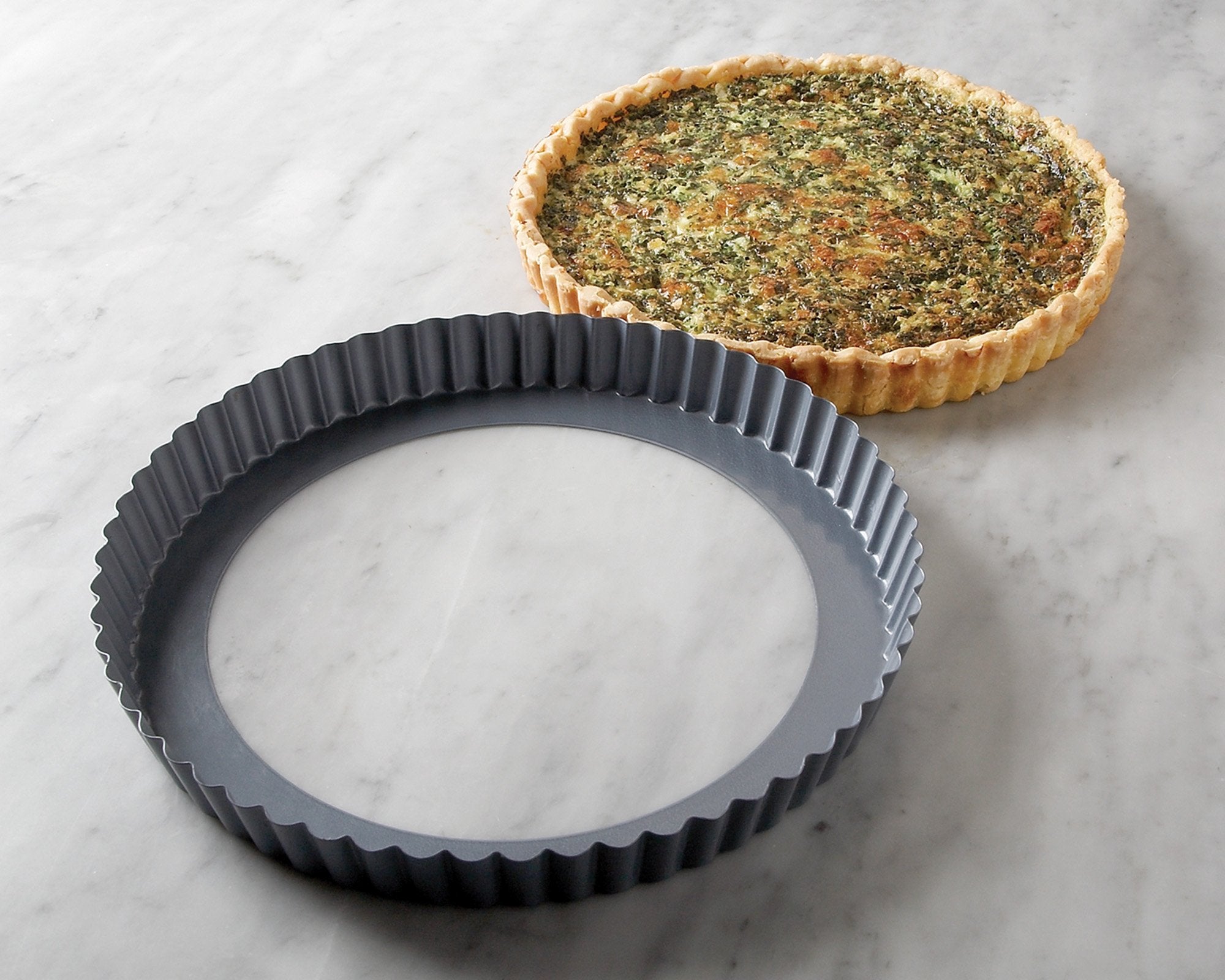 Fox Run dishwasher-safe feature shows easy cleanup after baking