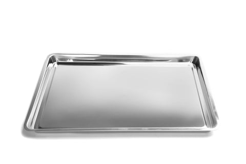 Fox Run jelly roll pan close-up surface highlighting stain and rust resistance.