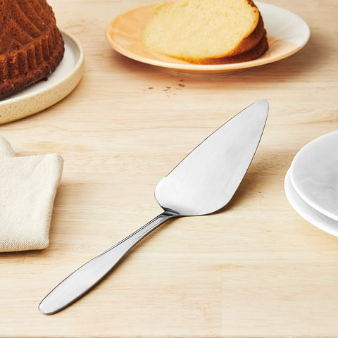 Fox Run 10-inch dessert spatula with two tools in one.