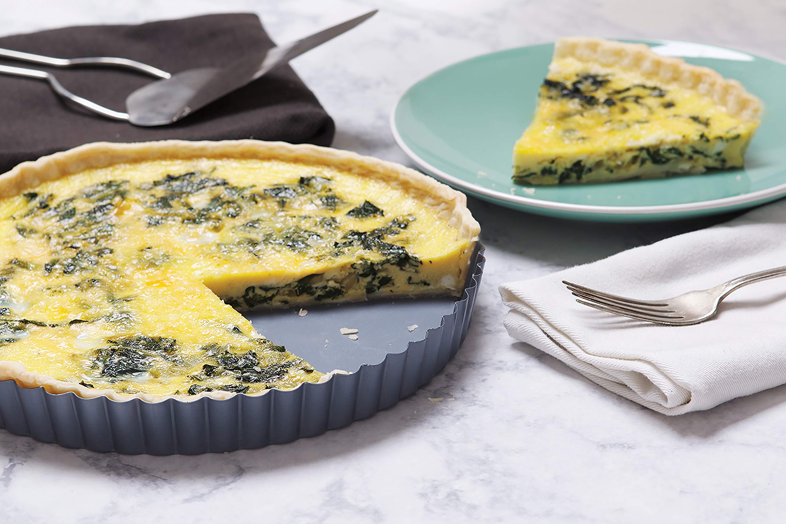 Fox Run premium non-stick coating enables effortless release of baked goods