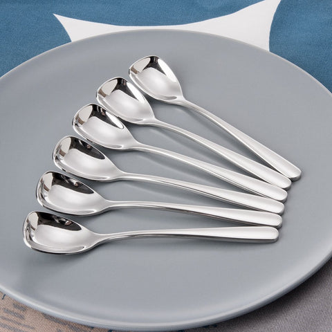 FOXAS dessert spoons 18/8 stainless steel for durability and safety