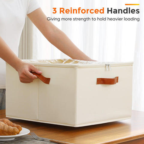 Foyego stackable design saves space in kitchen cabinets