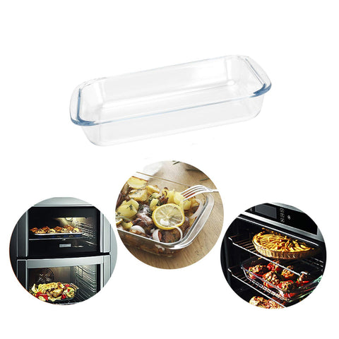 FOYO Basics 11.6-in by 6.9-in dish shown on a counter for compact storage.