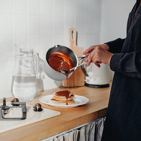 Fracoda ergonomic handle stays cool for comfortable grip