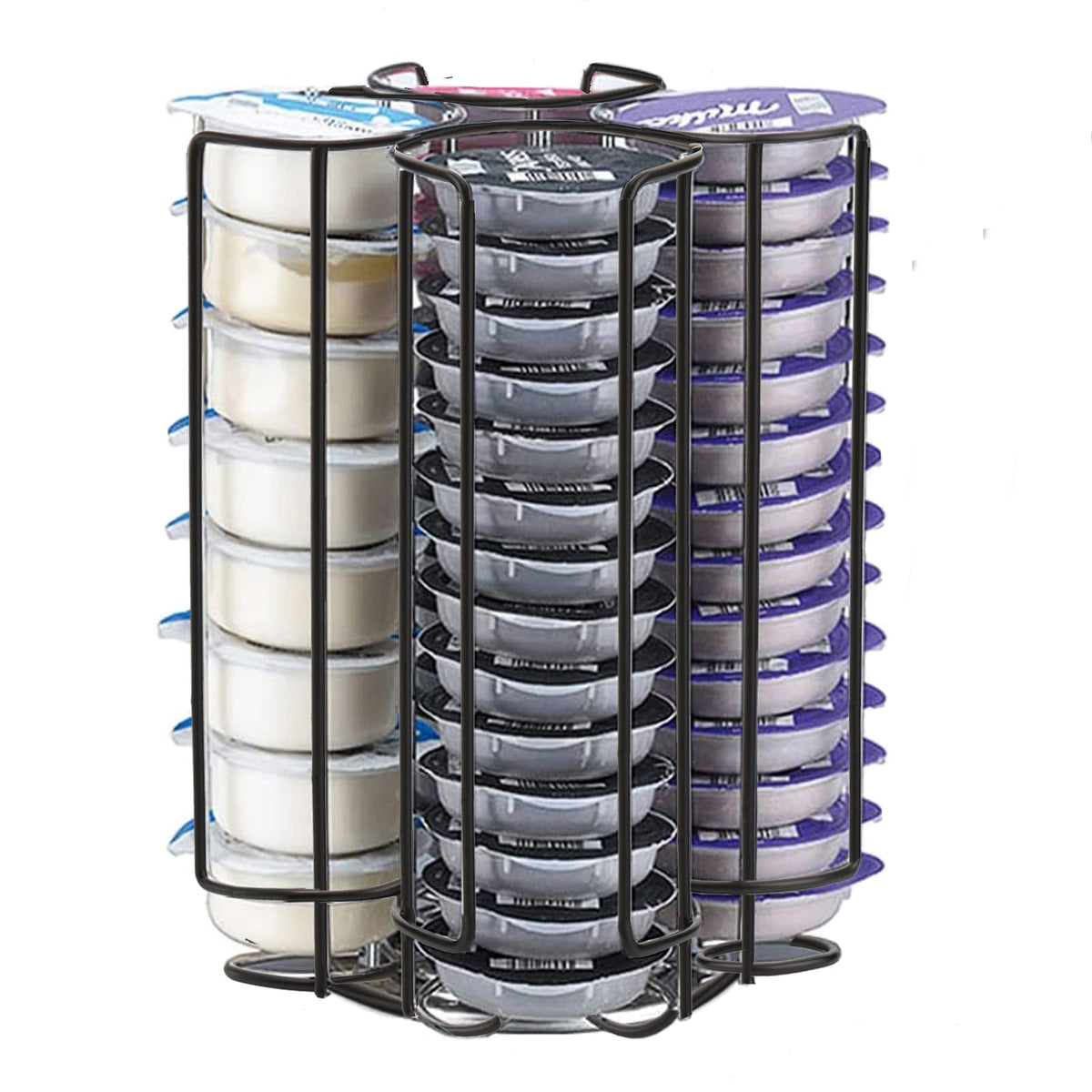 Frcctre cocktail capsules holder front view displaying organized coffee pods