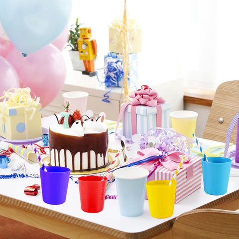 Frcctre 8oz cups suitable for juice, water, or snacks at any time.