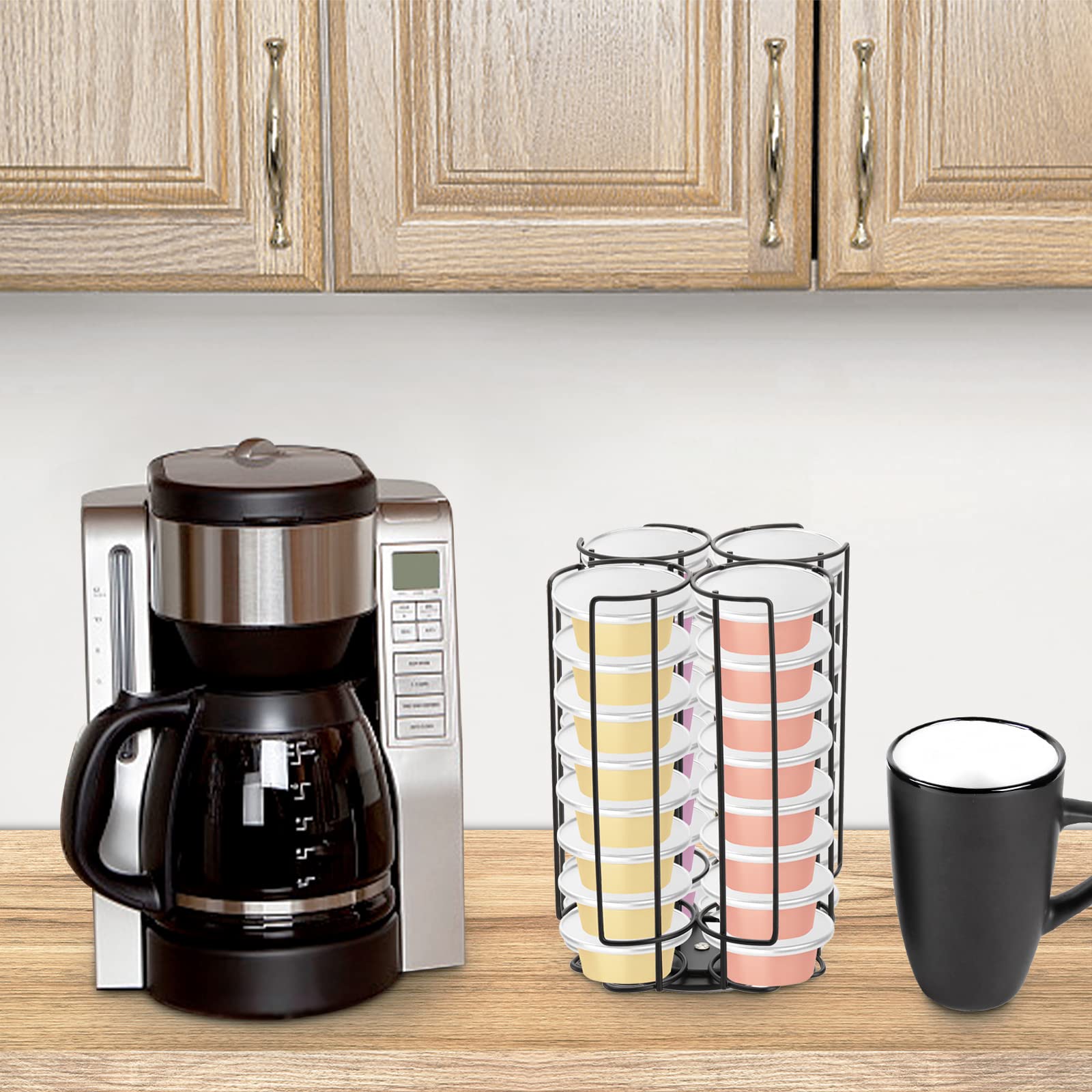 Frcctre space-saving vertical design fits compact counters