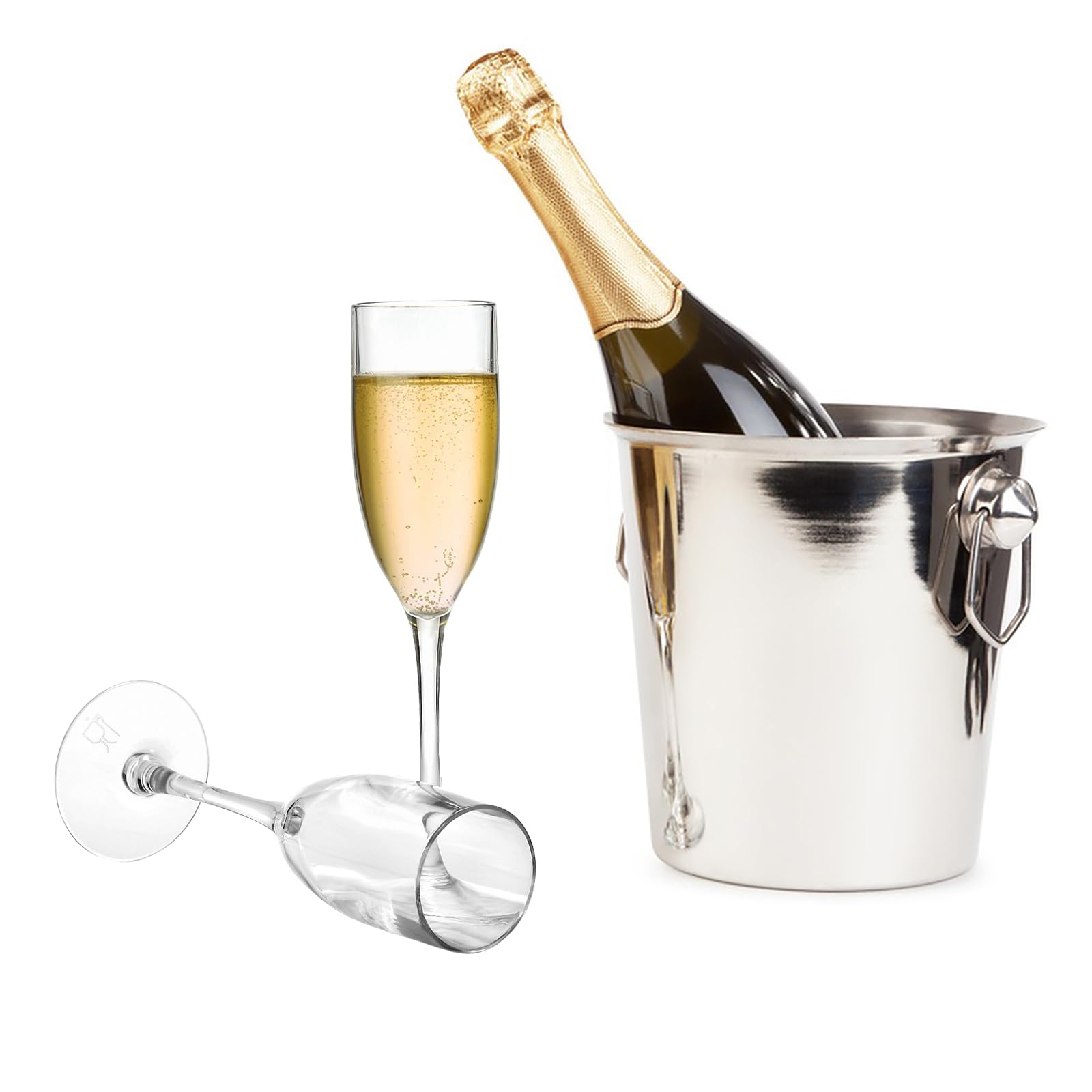 Frcctre unbreakable wedding glasses suitable for indoor and outdoor celebrations.
