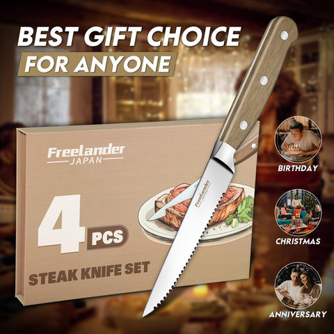 Freelander gift box packaging makes this set an elegant gift