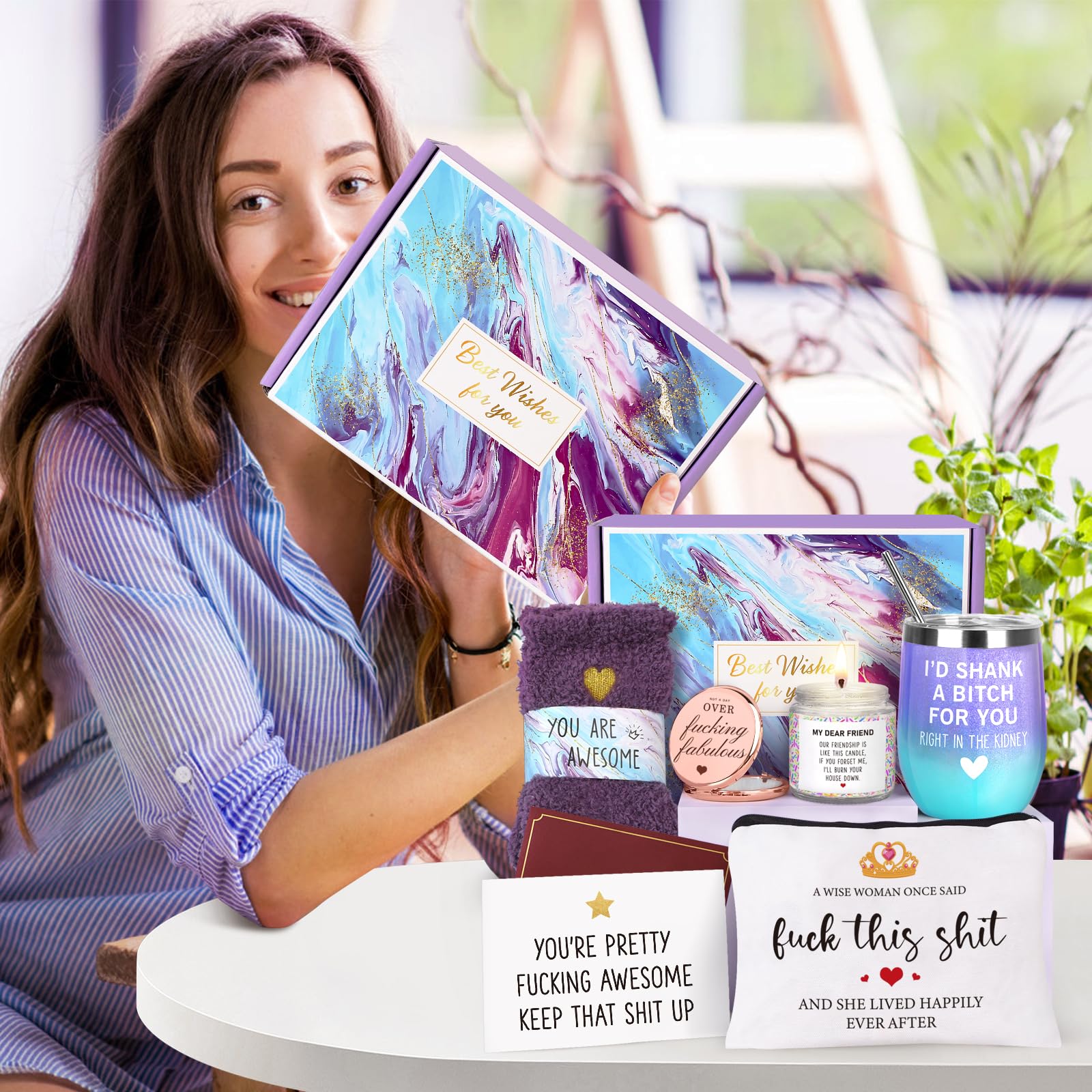 Frerdui gift box with envelope card adds a thoughtful personal touch