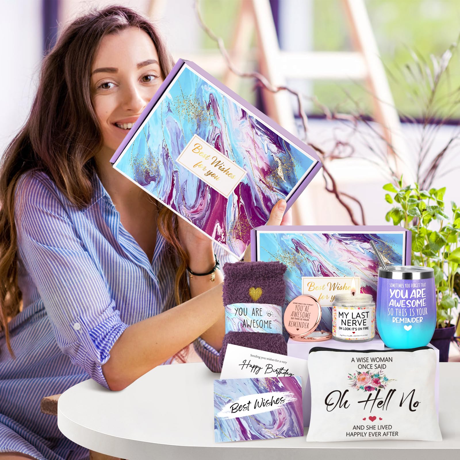 Frerdui elegant gift box enhances the gifting moment.