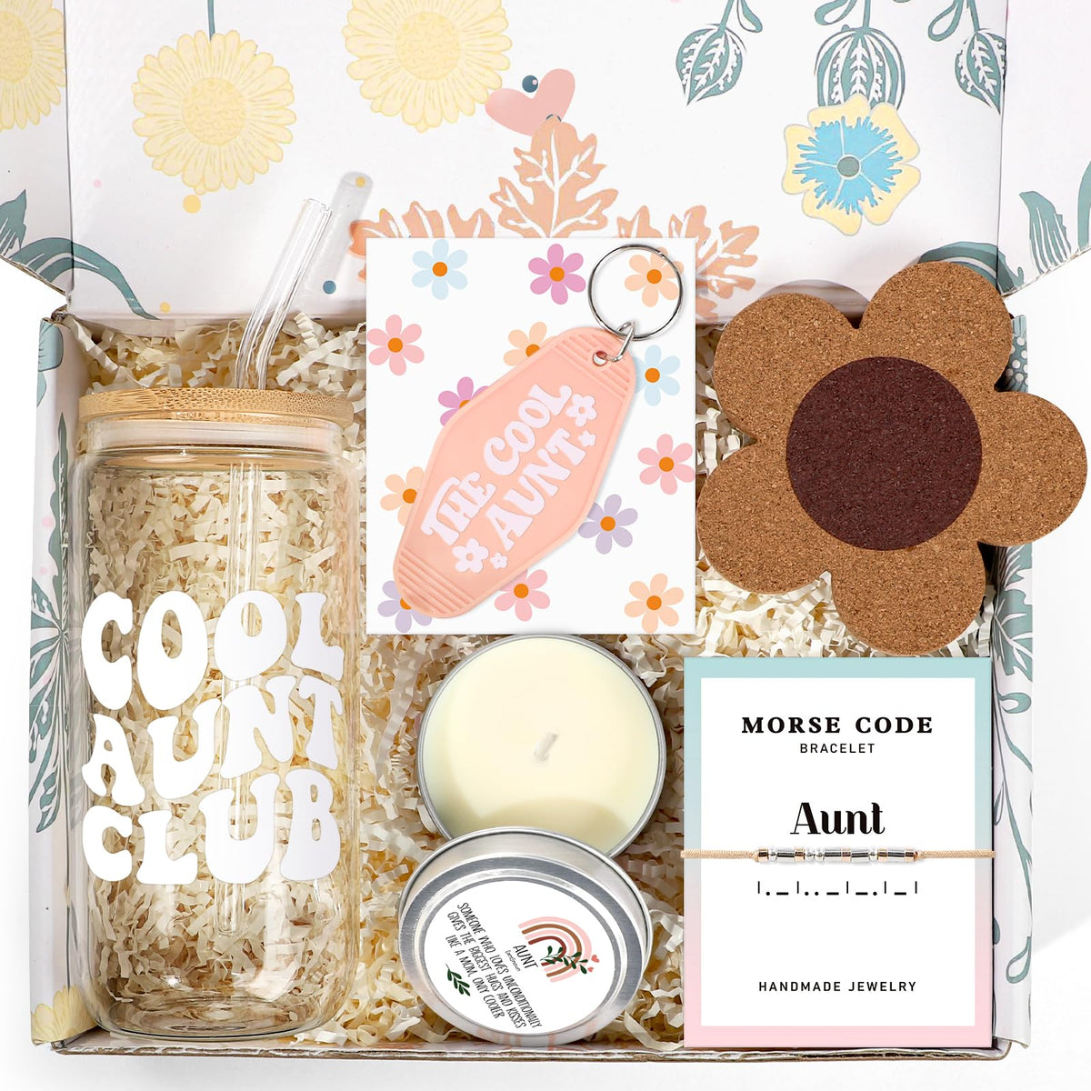Frerdui Cool Aunt Gift Set displayed for birthdays and holidays, ready to gift.