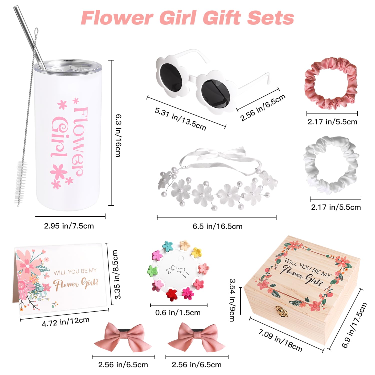 Frerdui Flower Girl Headpiece enhances bridal party looks.