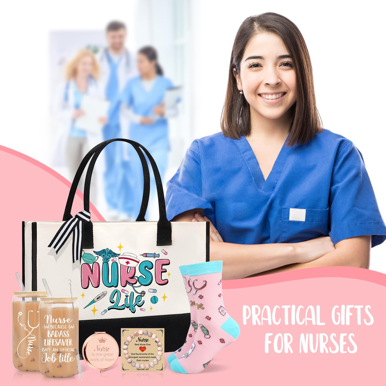 Frerdui nurse gifts ribbon presentation for polished gifting