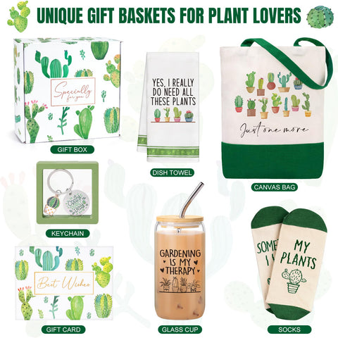 Frerdui plant lover gift set dish towel for cozy kitchen moments.