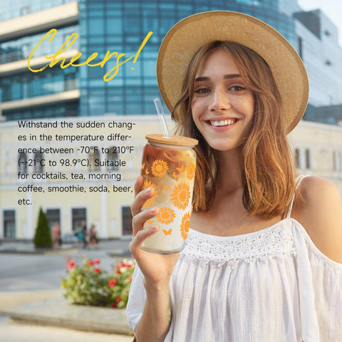 Frerdui sunflower candle providing warm ambiance