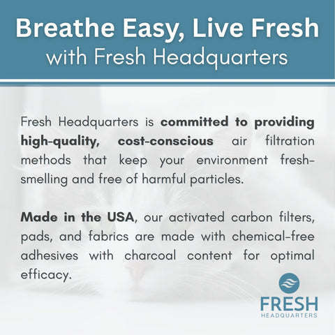 Fresh Headquarters easy installation without tools shown on a vent