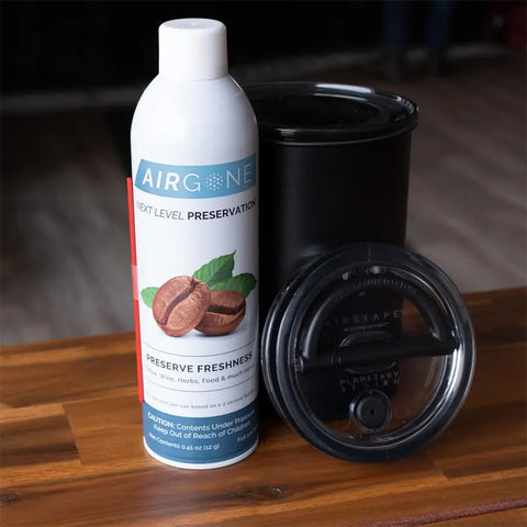 Fresh-Port Mason Jar Lid with AirScape compatibility for oxygen control.