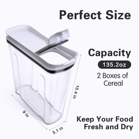 FreshKeeper cleaning brush included for easy cleanup