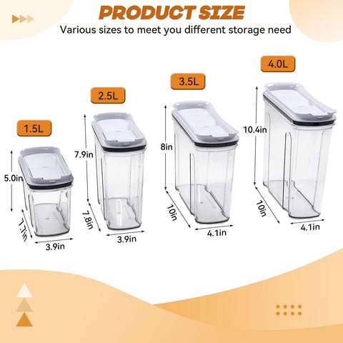 FreshKeeper nuts, coffee, and pasta container for versatile dry foods
