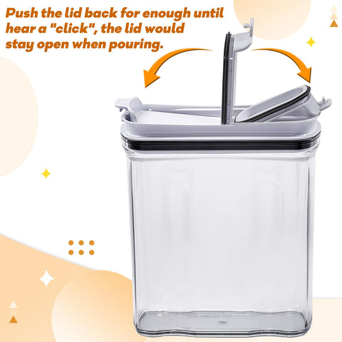 FreshKeeper rice container for easy access and organized storage