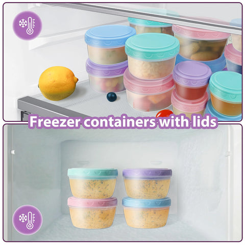 Freshmage 10oz container ideal for leftovers and snacks at home.