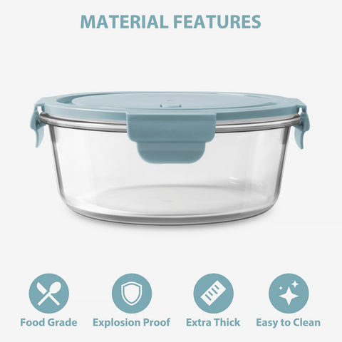 Freshmage 2.5-cup portion control container for organized meals.