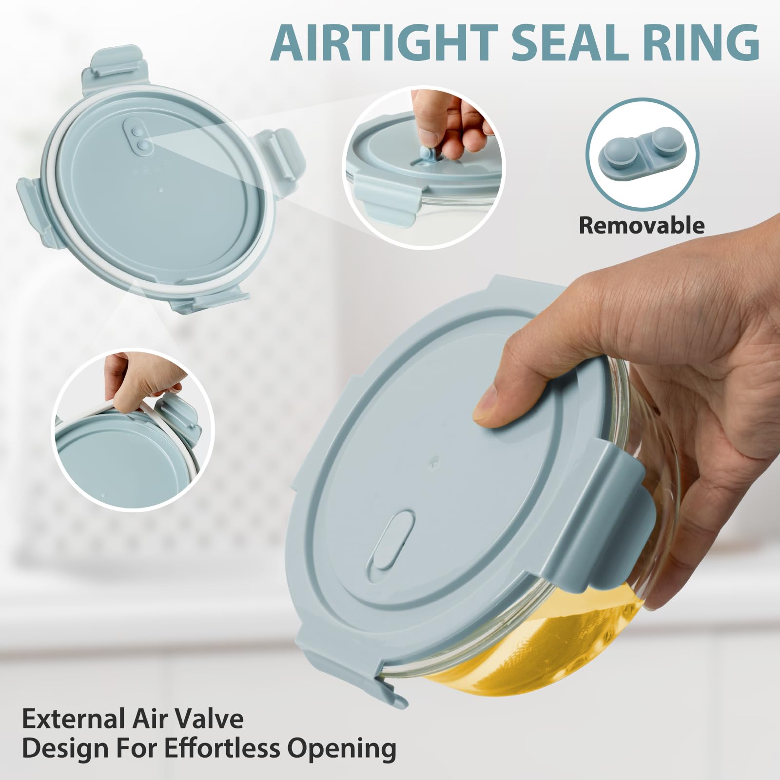 Freshmage BPA-free high boron glass highlights durability for daily use.