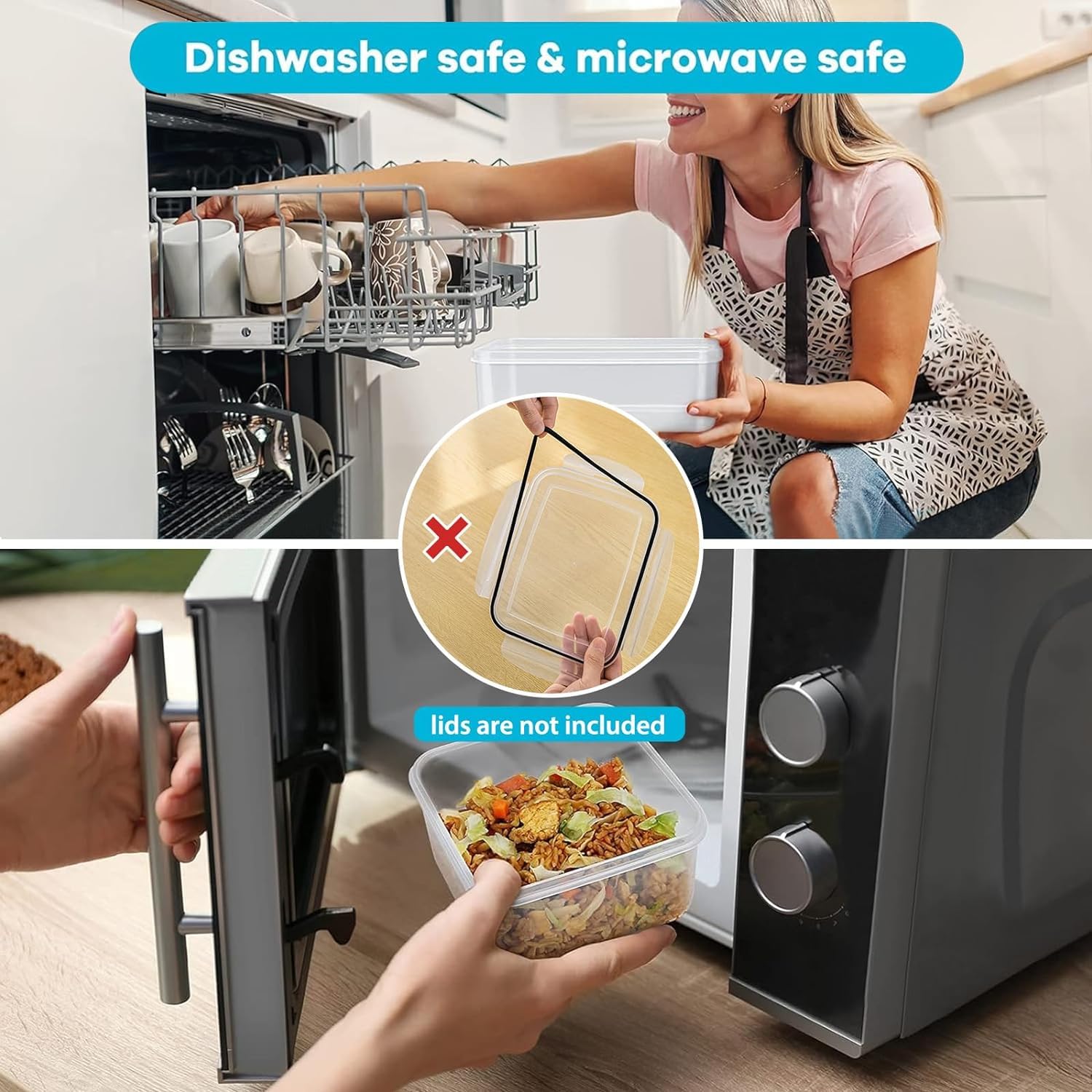 Freshmage leftovers prep storage demonstrates versatile use for meal planning.