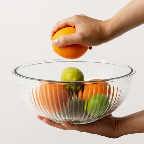 Freshmage airtight BPA-free lids keep food fresh.