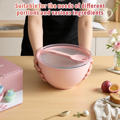 Freshmage microwave-safe bowls ready for reheating meals.
