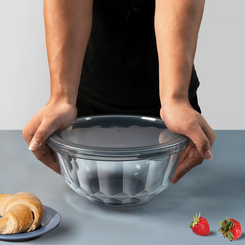 Freshmage nesting design bowls save cabinet space when stored