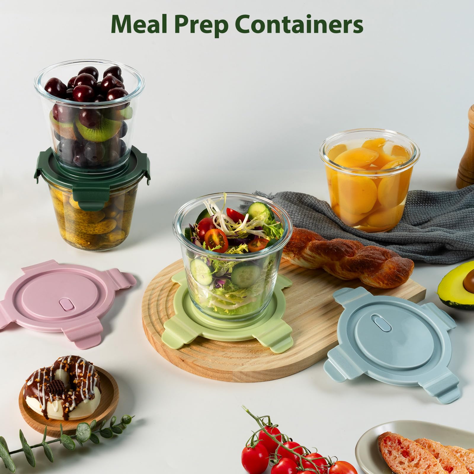 Freshmage oven-safe glass withstands high heat for versatile meal prep