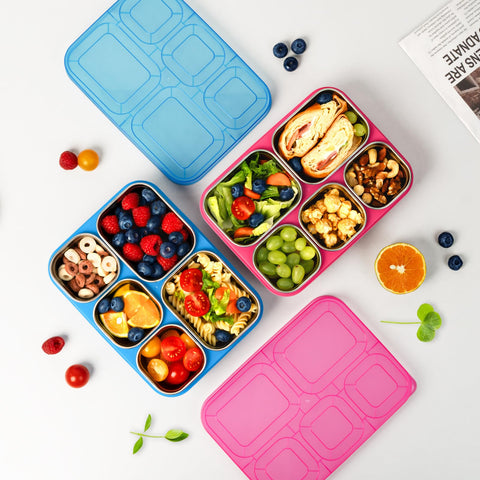 Freshmage snackle box design separates dips, fruits, and snacks for tidy meals.
