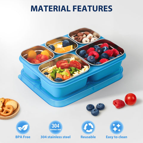 Freshmage dishwasher-safe snack box for quick cleaning after lunch