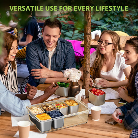 Freshmage eco-friendly reusable design supports tidy snack organization at home or on the go.