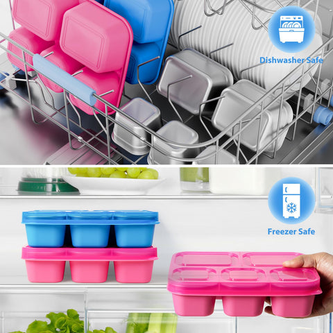 Freshmage snackle box ideal for school, picnics, and travel on the go.