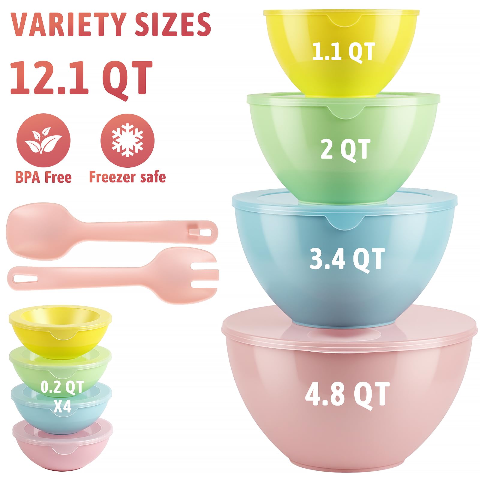 Freshmage airtight lids keeping leftovers fresh and safe.