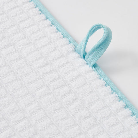 FRESHMINT machine washable dish mat cleans easily and resists fading.