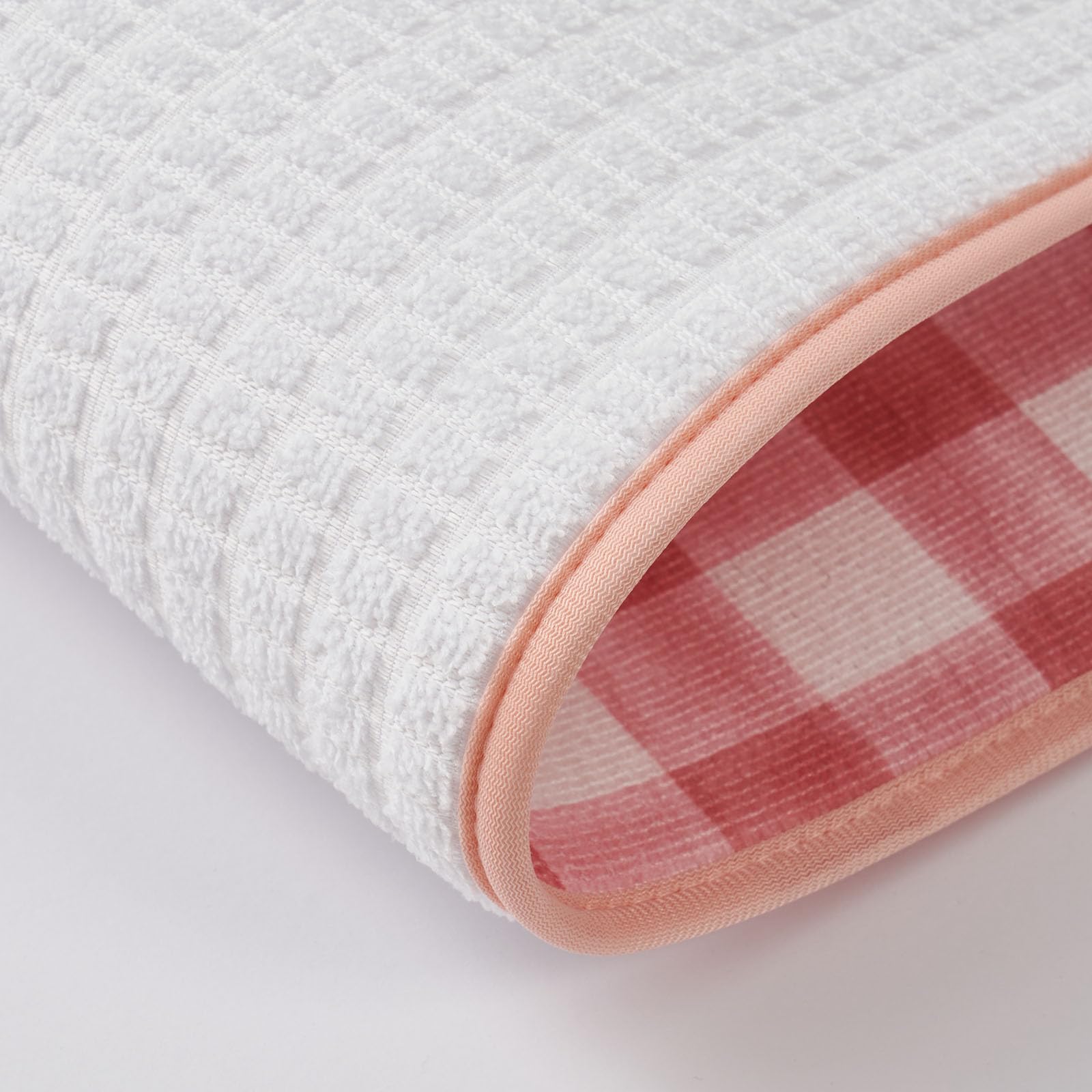 FreshMINT dish mat guards countertops under small appliances and gadgets.
