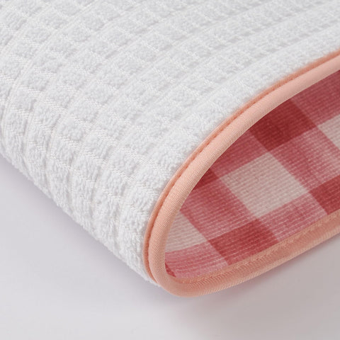 FreshMINT dish mat guards countertops under small appliances and gadgets.