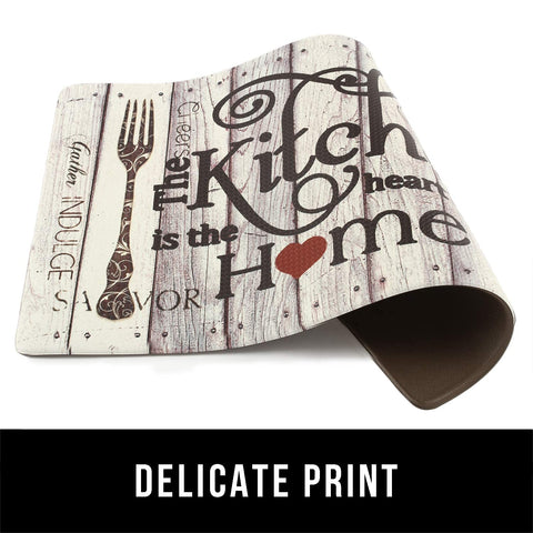 FreshMint easy-clean mat ideal for kitchen and desk.