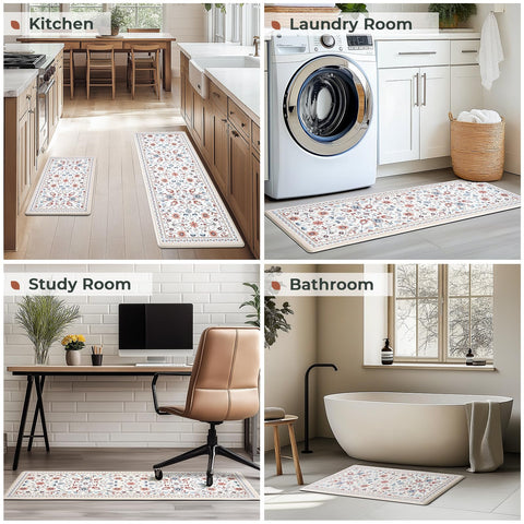 Freshmint easy-clean mat stays fresh with simple wiping.