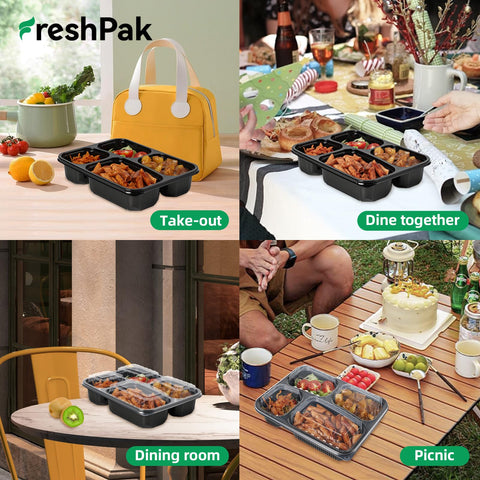 FRESHPAK 40-pack set ideal for weekly meal planning and batch cooking.