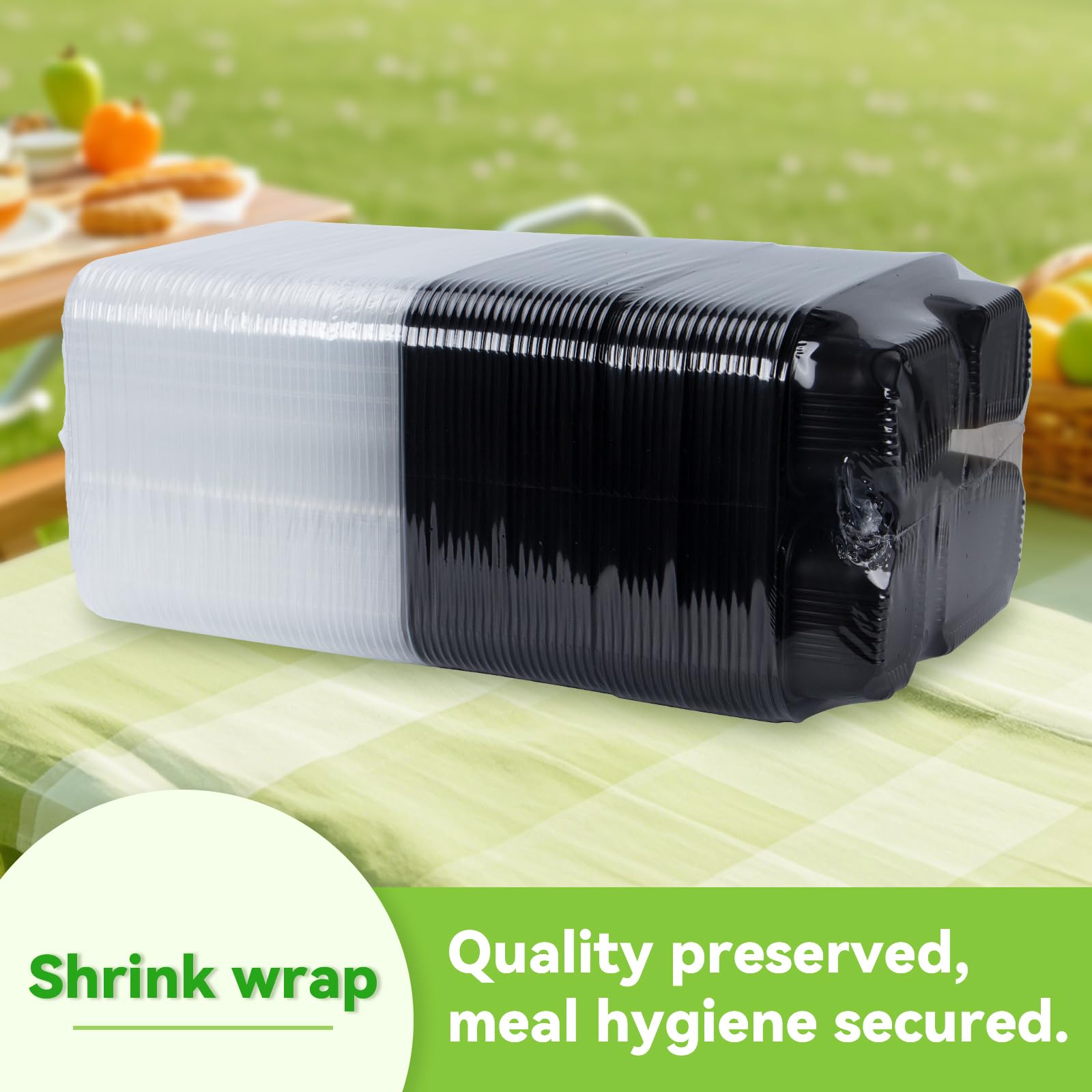 FRESHPAK microwave and freezer safe boxes for quick reheating and storage.