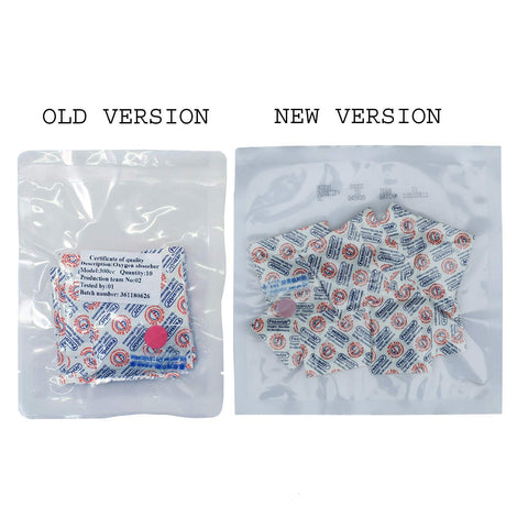 FreshUs 10-pack set of 300cc absorbers ready for mason jar use.