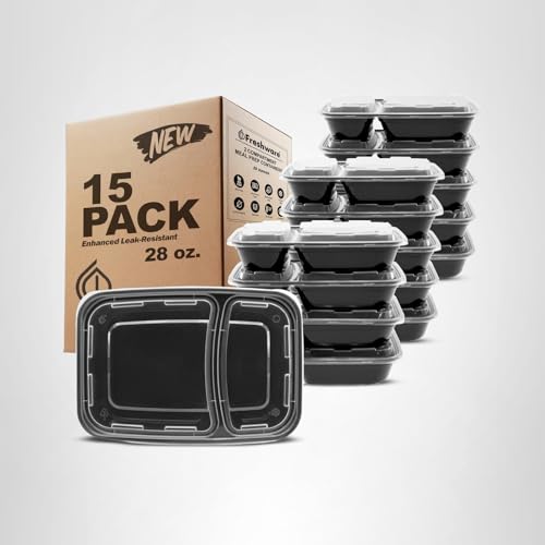 Freshware 150-pack with airtight lids offers versatile meal planning.