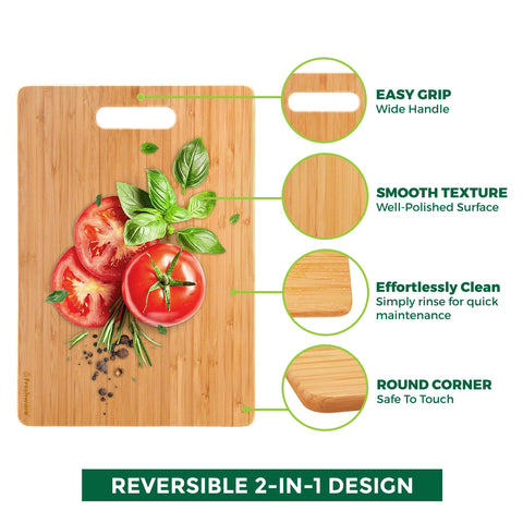 Freshware knife-friendly surface protects blades during food prep