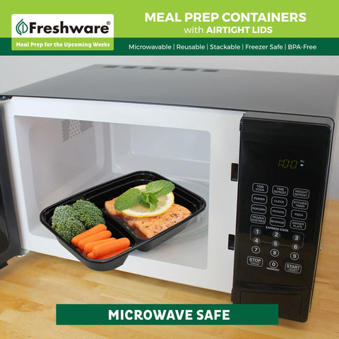 Freshware kid-friendly lunch box supports portion control.